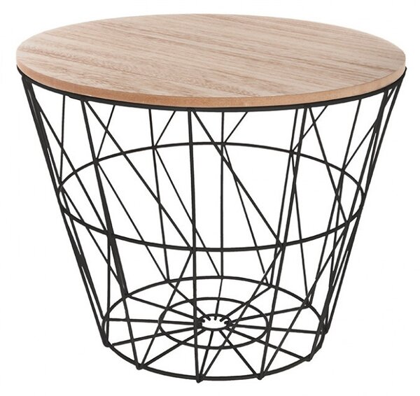 Помощна масичка Jacot Oak 38x30.5 см