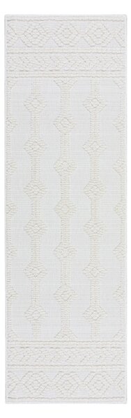 Кремава пътека от шенил 60x240 cm Shyla – Flair Rugs