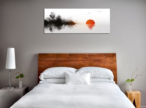 Живопис 80x30 cm Sunrise - Wallity