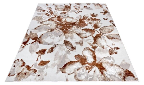 Кафяв килим 67x120 cm Shine Floral - Hanse Home