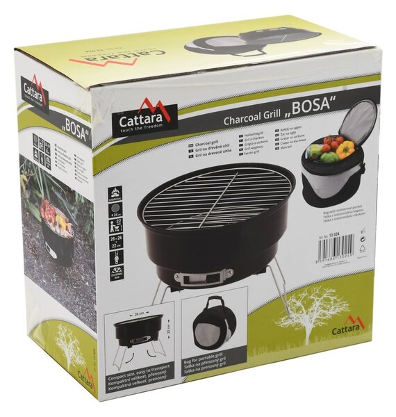 Скара на дървени въглища ø 26 cm Bosa - Cattara