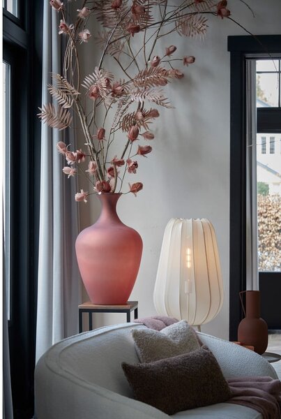 Бежова подова лампа (височина 132 cm) Plumeria - Light & Living