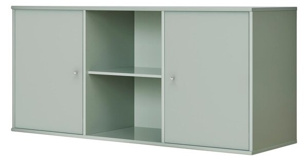 Светлозелен нисък висящ скрин 133x61 cm Mistral – Hammel Furniture