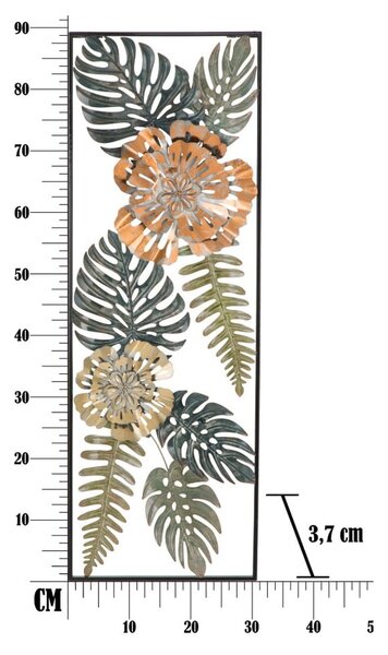 Желязна декорация за стена с природни мотиви Природа Too - Mauro Ferretti