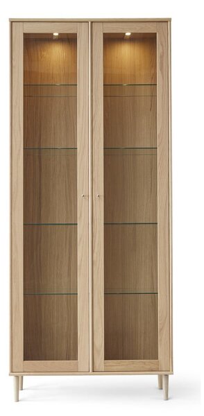 Витрина с осветление от дъб 89x206 cm Mistral - Hammel Furniture