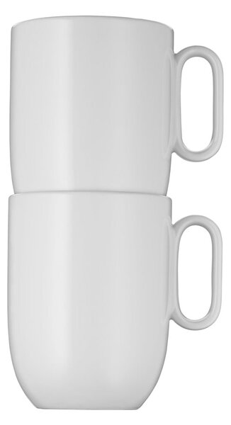 Бели порцеланови чаши в комплект от 2 броя 380 ml Barista - WMF