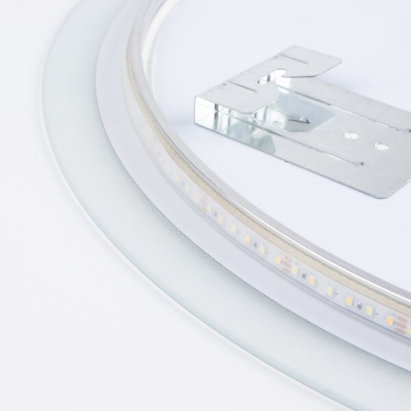 BRILAGI - LED огледало за баня CUNEO LED/19W/230V Ø 60 cm IP44 CRI 90 димируемо + CCT