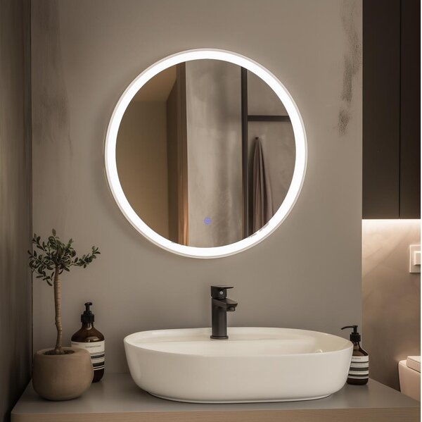 BRILAGI - LED огледало за баня TORINO LED/19W/230V Ø 60 см IP44 CRI 90 с димер + CCT