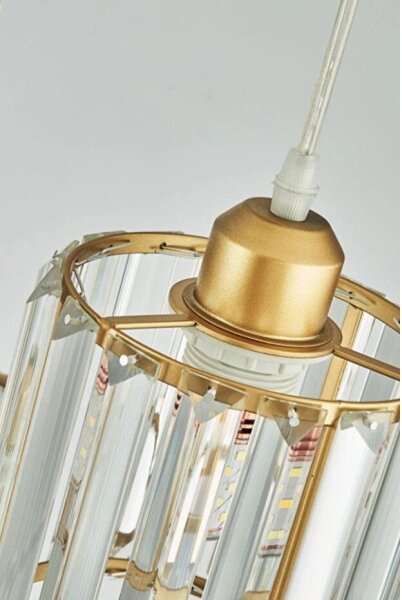 Полилей на кабел BELLA 3xE27/40W/230V златен