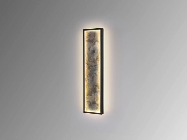 STONE - ЛАМПА ЗА СТЕНА LED CCT - ЧЕРНА L60