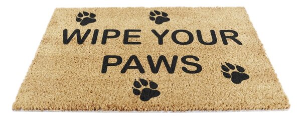 Изтривалка от кокосови влакна 40x60 cm Wipe Your Paws – Artsy Doormats