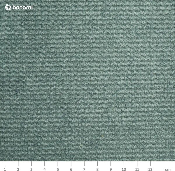 Светлосиньо двойно тапицирано легло с включена подматрачна рамка 180x200 cm Barker – Ropez