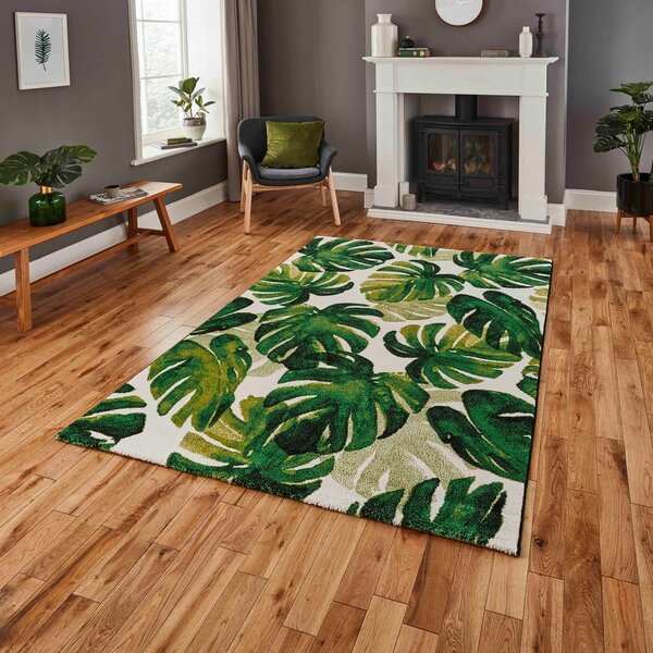 Тъмнозелен килим 80x150 cm Havana – Think Rugs