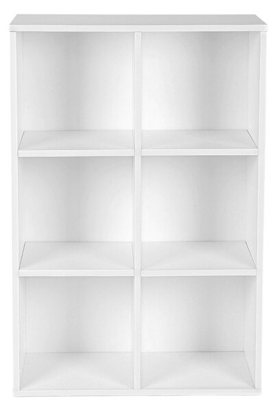 Vasagle Библиотека Бяла 97.5x65.5x65.5x30 cm