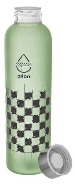 Зелена стъклена бутилка 600 ml Šachovnice - Orion