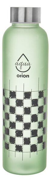 Зелена стъклена бутилка 600 ml Šachovnice - Orion