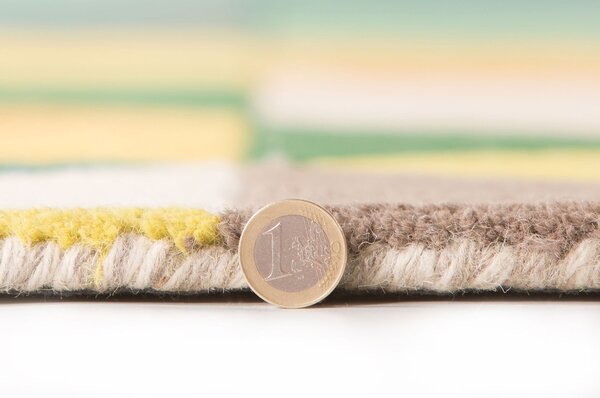 Килимче Bolster Prism Green/Multicolour 60X230 cm, Flair Rugs