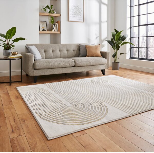 Сив/златист килим 170x120 cm Apollo - Think Rugs