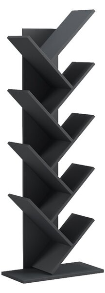 Библиотека, Fyllo, антрацит, 50x25x141.5 см