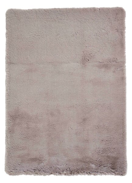 Сив килим 80x150 cm Super Teddy – Think Rugs