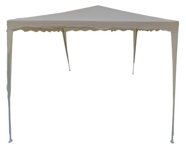 Градински павилион, Gazebo, бежов, 300x300x250 см