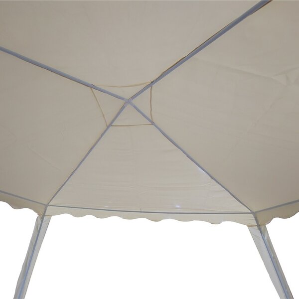 Градински павилион, Gazebo, бежов, 300x300x250 см
