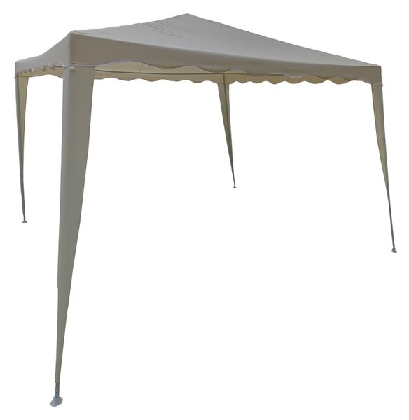 Градински павилион, Gazebo, бежов, 300x300x250 см
