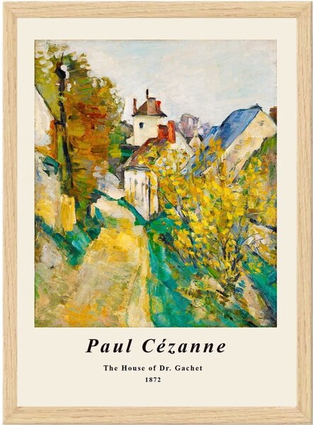 Плакат в рамка 35x45 cm Paul Cézanne - Wallity