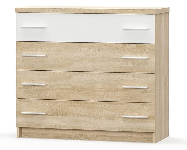 Шкаф с чекмеджета Geneva Natural 103x40x92 см