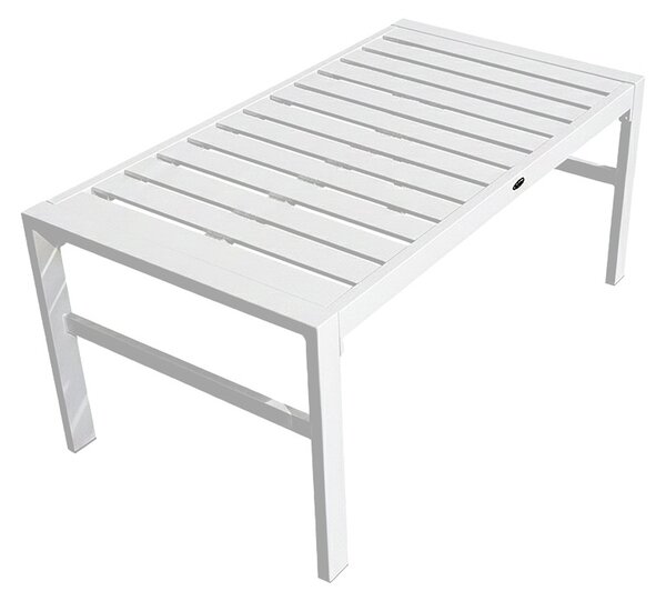 Градински комплект от 4 части, Gardenly, бял, 141x68.5x72 см