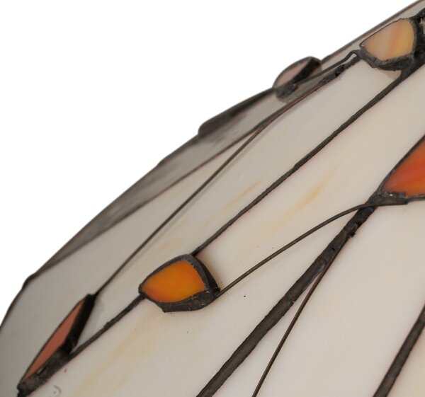 Brilagi - Тифани витражен полилей на верига FOLIA 1xE27/60W/230V диам. 40 см