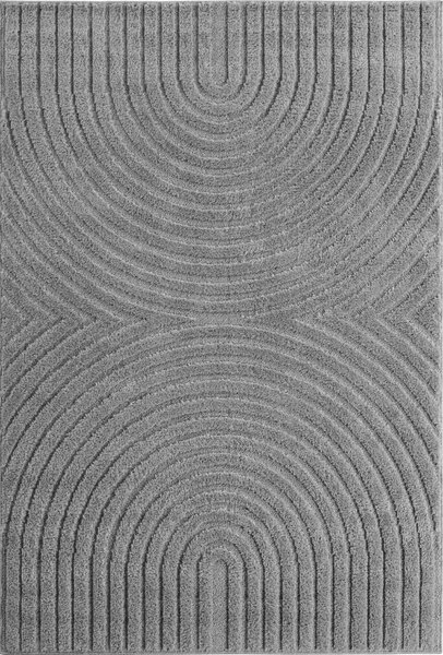 Килим пътека, Art бохо V2, сребрист, 60x110 см