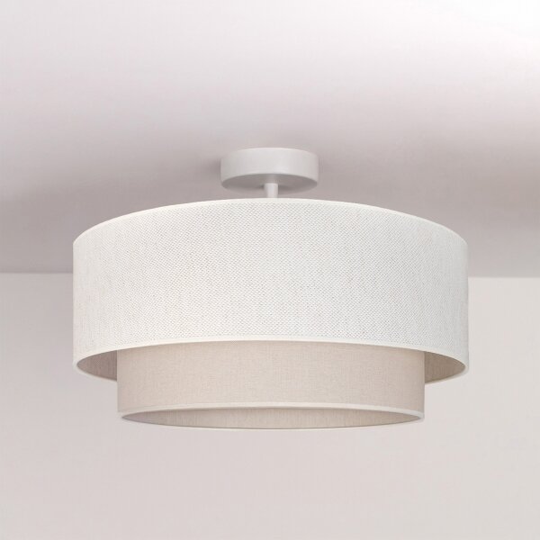 Brilagi - LED плафониера BOHO ECO 1xE27/10W/230V Ø 40 см кремава