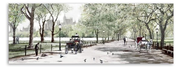 Платно акварел II, 60 x 150 cm Central Park - Styler