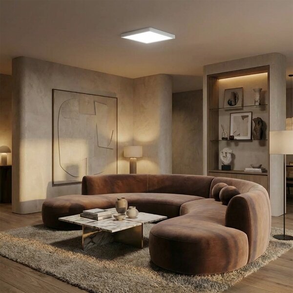 Brilagi - LED димируемо таванно осветително тяло ESTELA SQUARE LED/36W/230V 31x31 cm бяло+ДУ