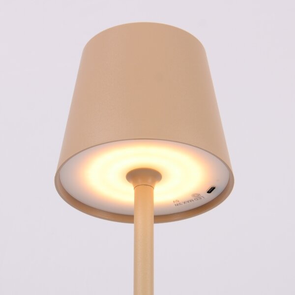 Globo 58438S - LED Димируем докосване екстериорен лампа VANNIE LED/3W/3,7V IP44