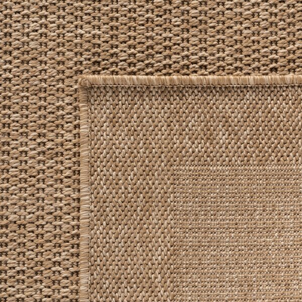 Кръгъл килим, Timber V2, бежов, 80x80 см