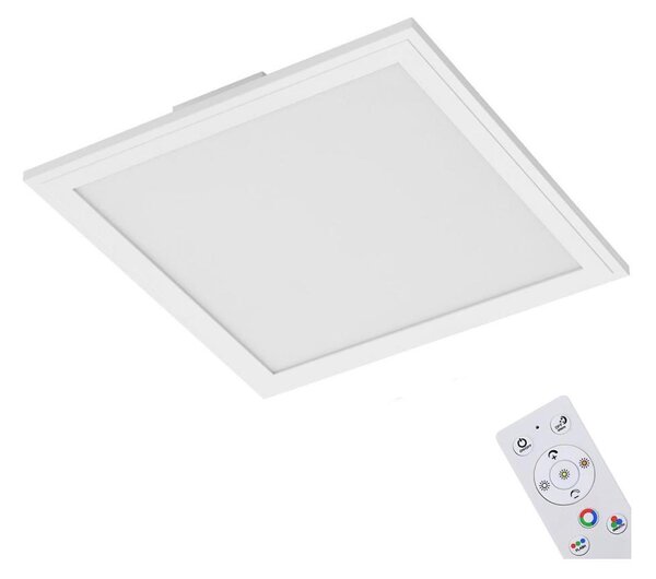 Brilo - LED RGB Димируем плафон COLOUR LED/15W/230V 3000-6500K + д.у