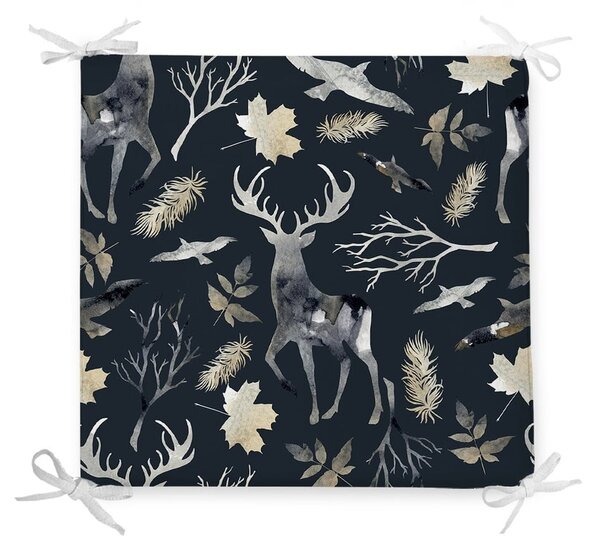 Коледна възглавница с памучна смес Wild Forest, 42 x 42 cm - Minimalist Cushion Covers