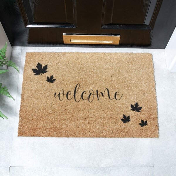 Изтривалка от кокосови влакна 40x60 cm Welcome Autumn – Artsy Doormats