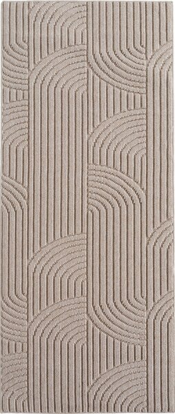 Килим пътека, Helix V2, бежов, 80x250 см