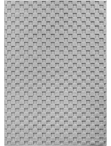Килим, Helix V4, сребрист, 120x170 см