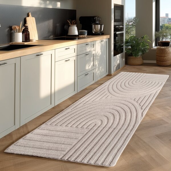 Бохо килим Pompei Pompei V1 Cream 80x250 cm