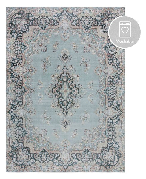 Тюркоазен килим за миене 120x170 cm FOLD Colby - Flair Rugs