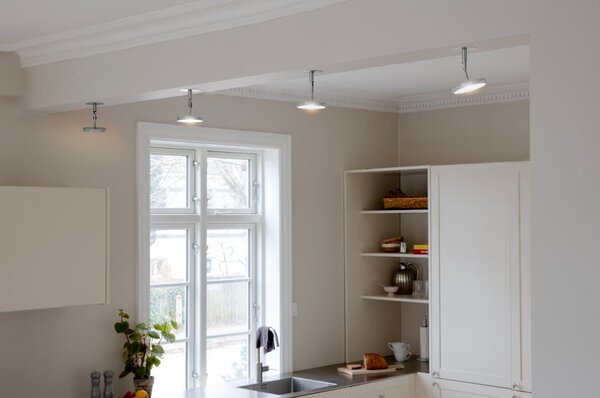 LED прожектор в сребрист цвят ø 12 cm Asteria Spot – UMAGE