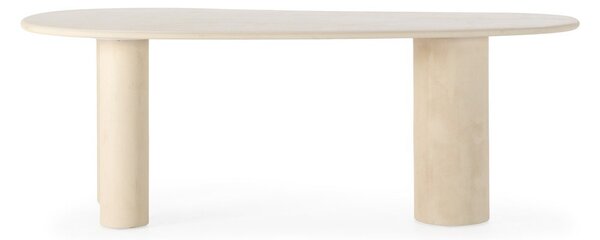 Трапезна маса от декор от камък 100x201 cm Daila – MOME