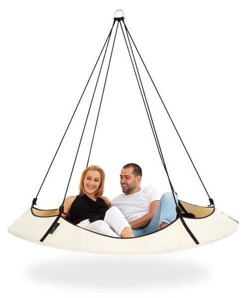 Кремава градинска люлка - Hangout Pod