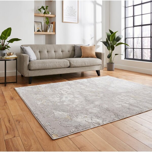 Сив/златист килим 170x120 cm Apollo - Think Rugs