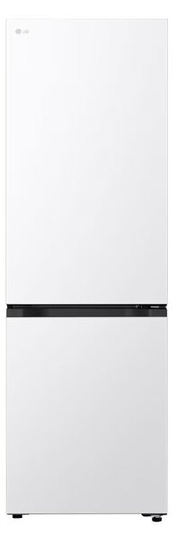 Хладилник с фризер LG GBBSJ10DSW, клас D, 333 л. общ обем, свободностоящ, 202 kWh/годишно, Door Cooling+, LinearCooling, Multi-Air Flow, бял