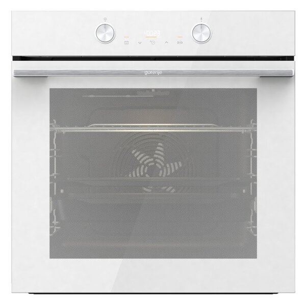 Фурна за вграждане Gorenje BOS6737E06PWG, клас A, 77 л. обем, FastPreheat, AirFry, GentleBake, бяла